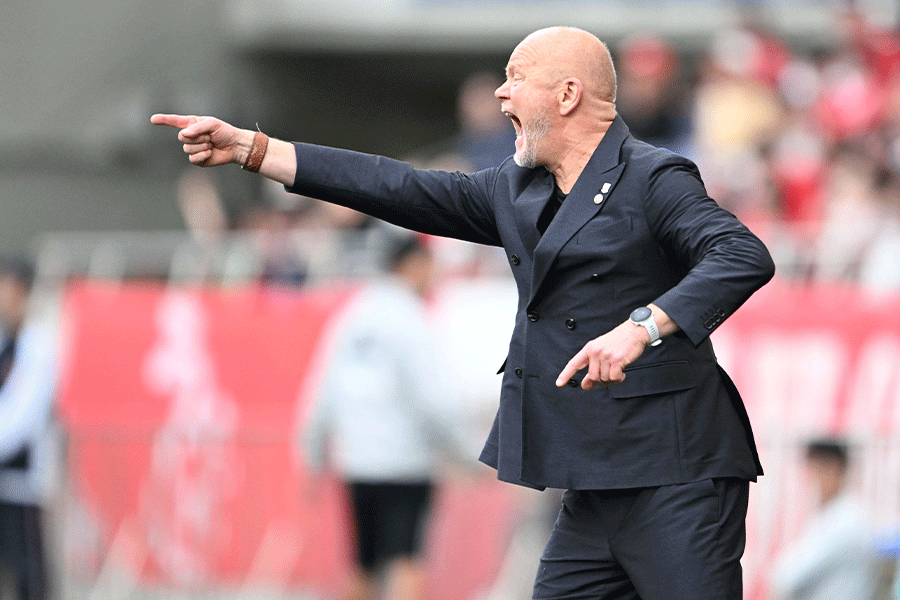 マティアス・ヘグモ監督【写真：徳原隆元】