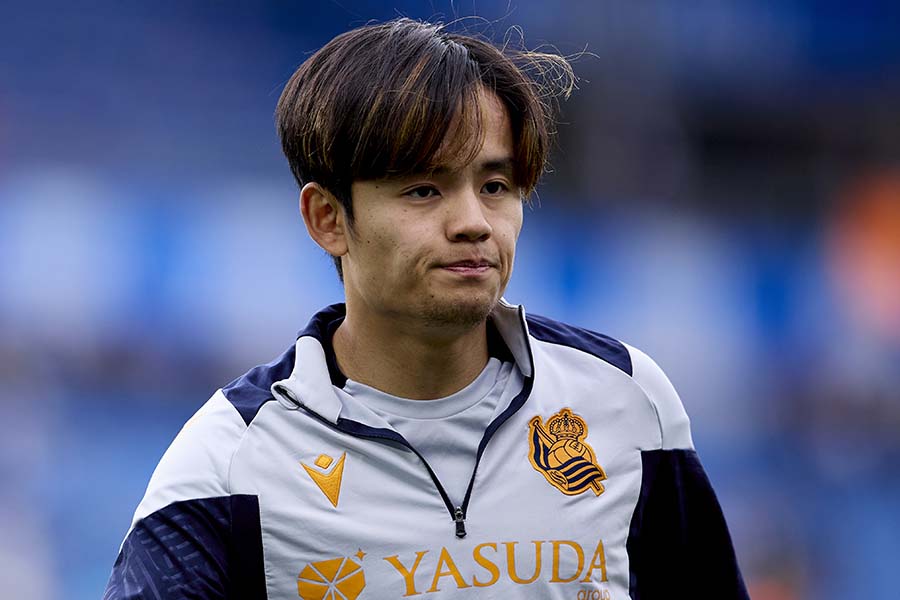 ソシエダの久保建英【写真：Getty Images】