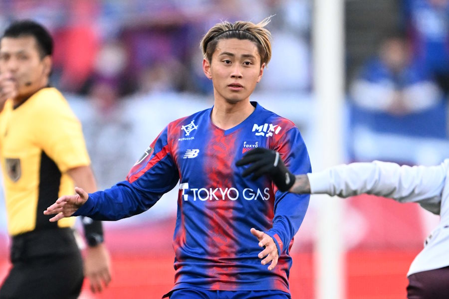 FC東京の荒木遼太郎【写真：徳原隆元】