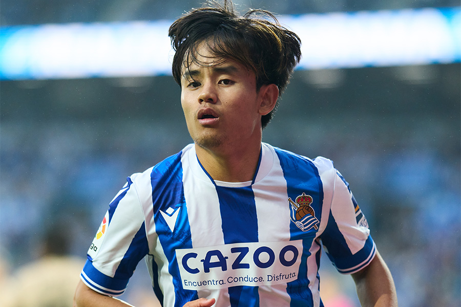 ソシエダで活躍する久保建英【写真:Getty Images】