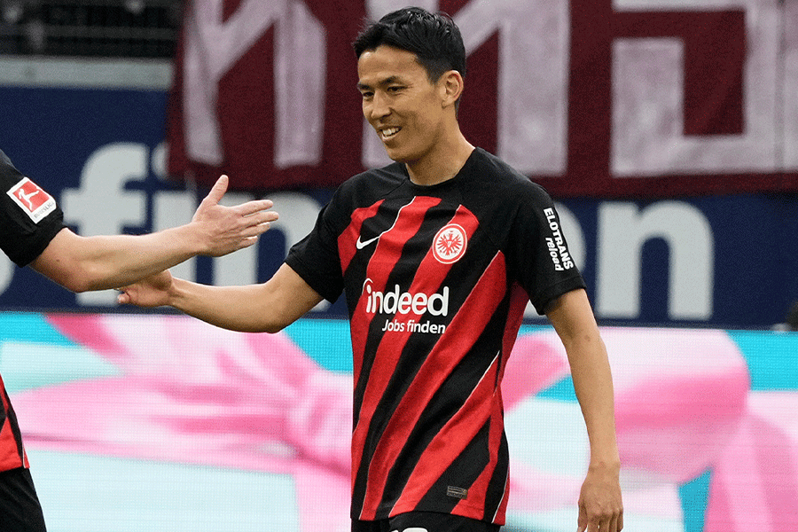 長谷部誠が川島永嗣と再会【写真：Getty Images】