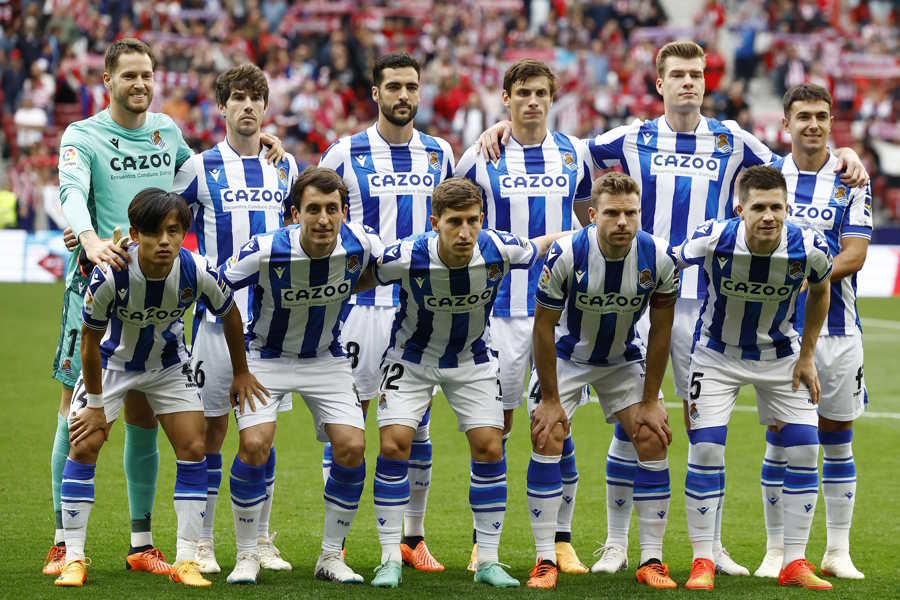 来季CL権を獲得したレアル・ソシエダ【写真：ロイター】