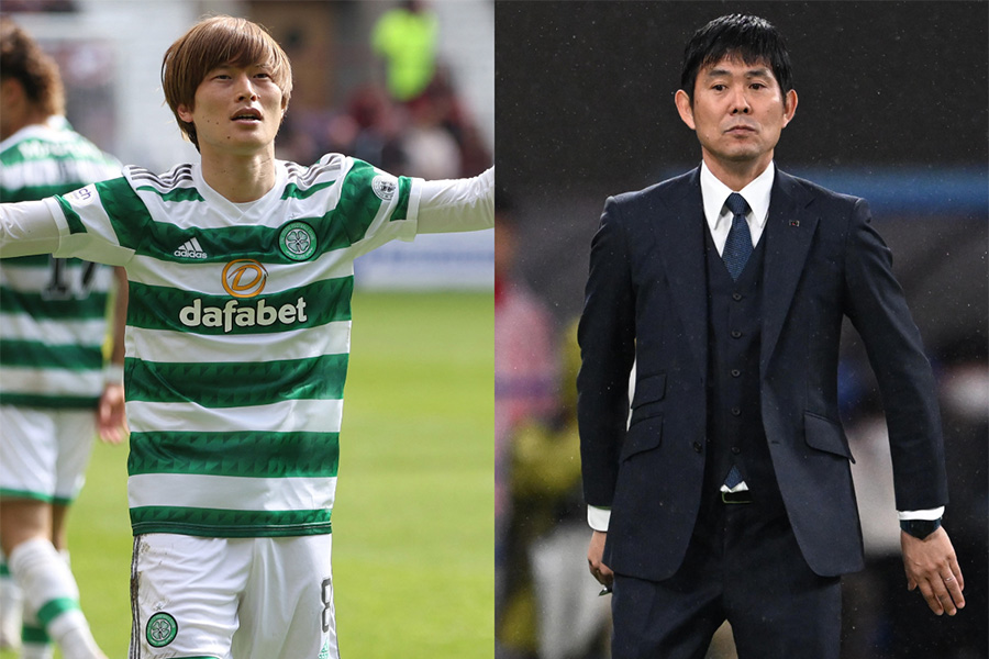 森保一監督は好調古橋亨梧を6月シリーズに招集【写真：ロイター & 徳原隆元】