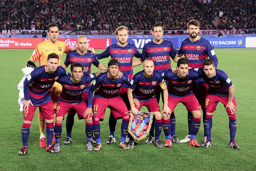 クラブW杯にキャプテンとして出場したイニエスタ【写真:徳原隆元】