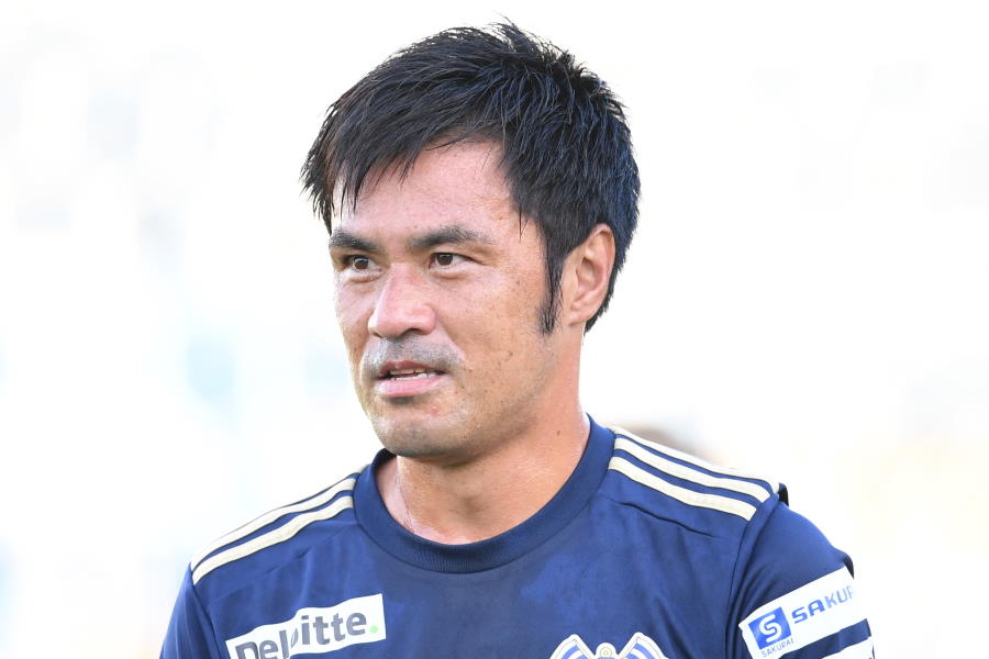 FC今治でプレーするDF駒野友一(写真は2020年のもの)【写真:Getty Images】