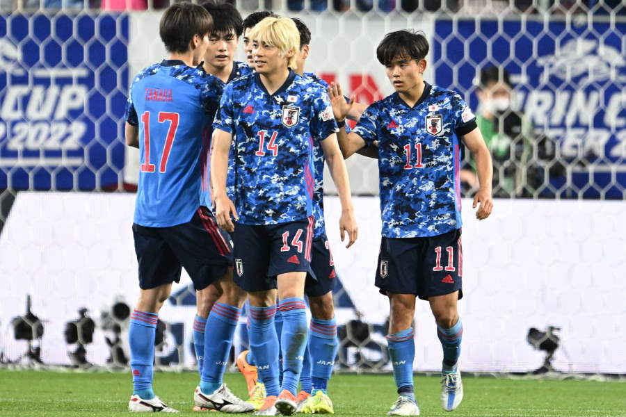 日本がガーナ相手に4-1快勝【写真:徳原隆元】