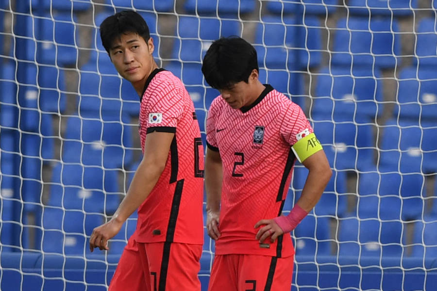 日本に0-3で敗れた韓国【写真：(C)AFC】