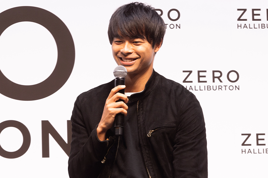 三笘薫が語ったオフの過ごし方とは？【写真提供：ゼロハリバートン】