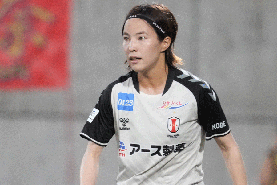 INAC神戸で活躍をした北川ひかる【写真:Getty Images】