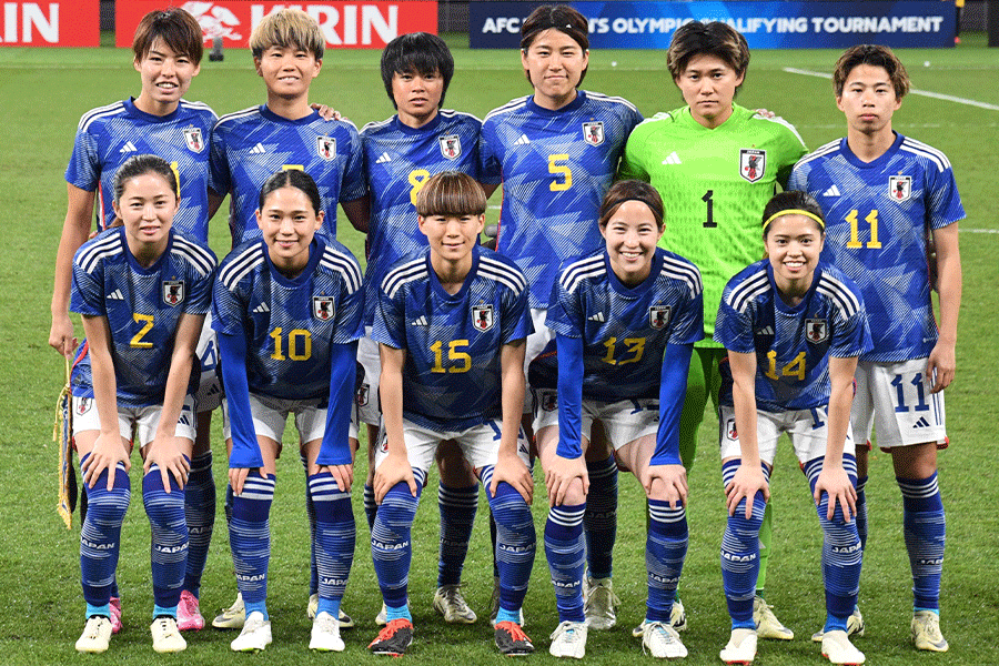 パリ五輪に臨むなでしこジャパンのメンバー18人が発表【写真:徳原隆元】