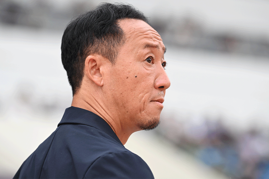 町田の黒田剛監督【写真:徳原隆元】
