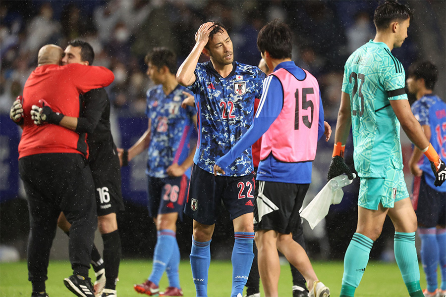 チュニジアに3失点で敗れた日本代表【写真：高橋 学】