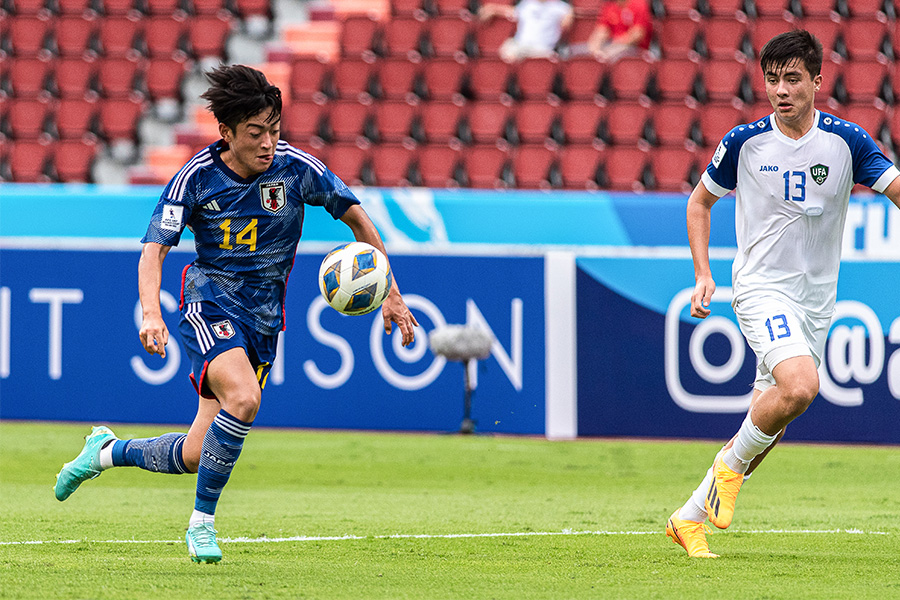 名和田我空のロングシュートに注目【写真:Getty Images】