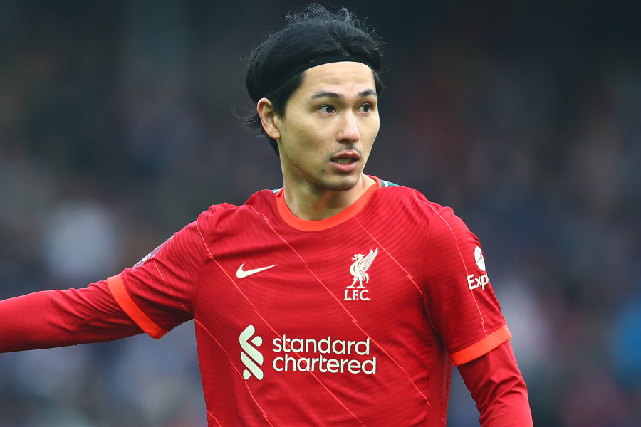 去就が注目されているMF南野拓実【写真：Getty Images】