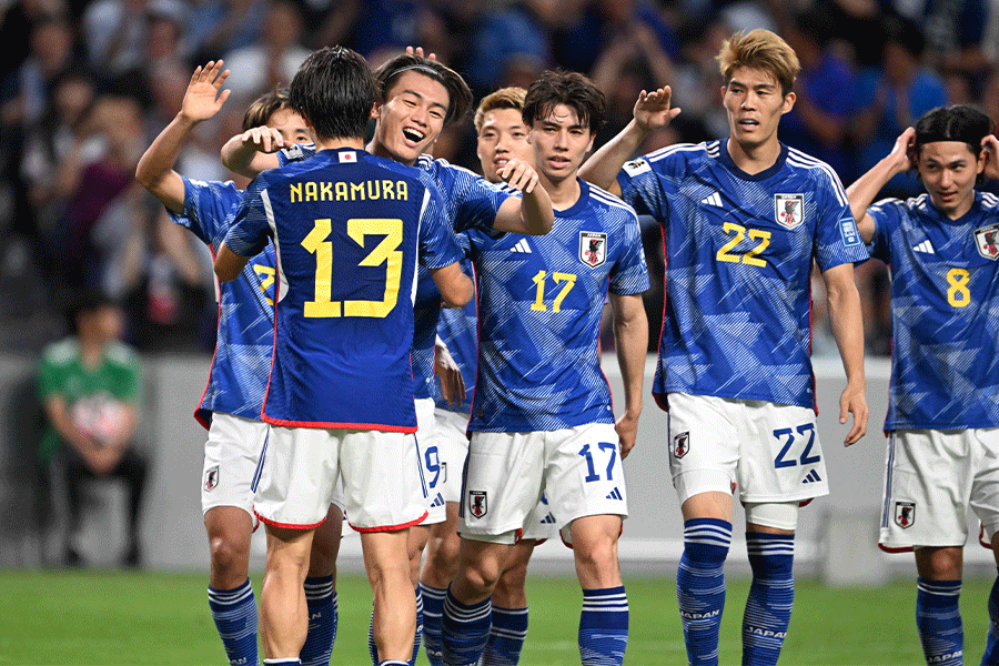 日本代表はアジア最終予選でC組に入った【写真:徳原隆元】