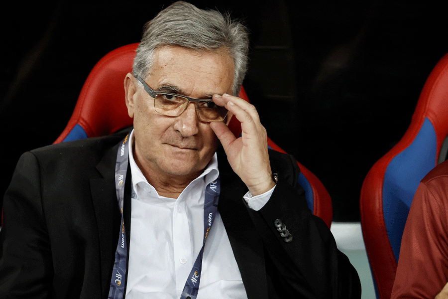 中国代表のブランコ・イバンコビッチ監督【写真：ロイター】