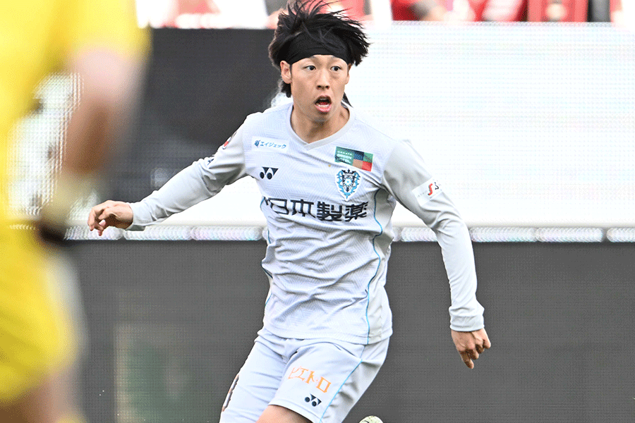 FC東京戦に出場した紺野和也【写真:徳原隆元】