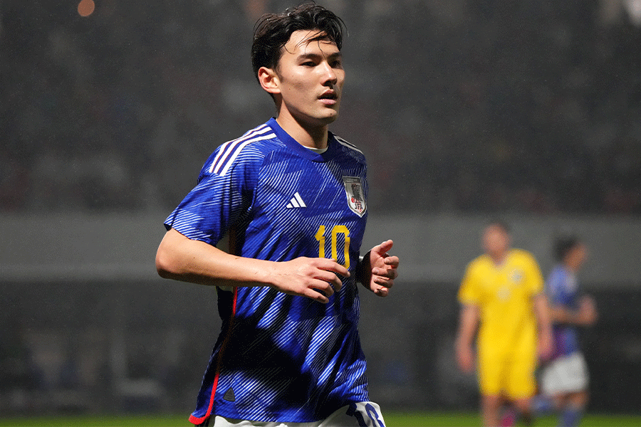 パリ五輪メンバーに選出された佐藤恵允【写真:Getty Images】