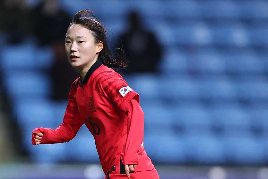 韓国女子代表のチャン・スルギ【写真：Getty Images】