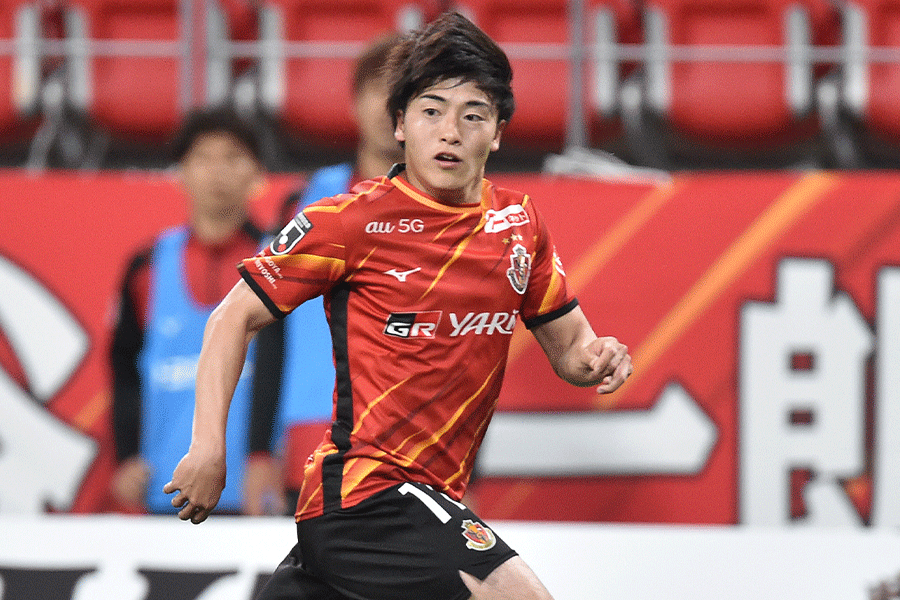 名古屋復帰が決定した相馬勇紀(写真は2022年)【写真:佐藤彰洋】