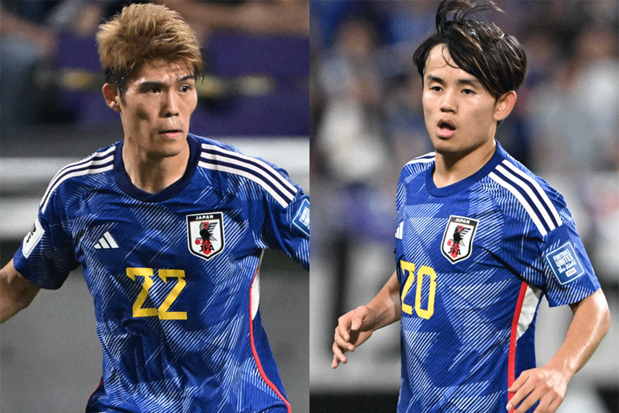 冨安健洋と久保建英がなでしこジャパンの試合を現地観戦【写真:徳原隆元】