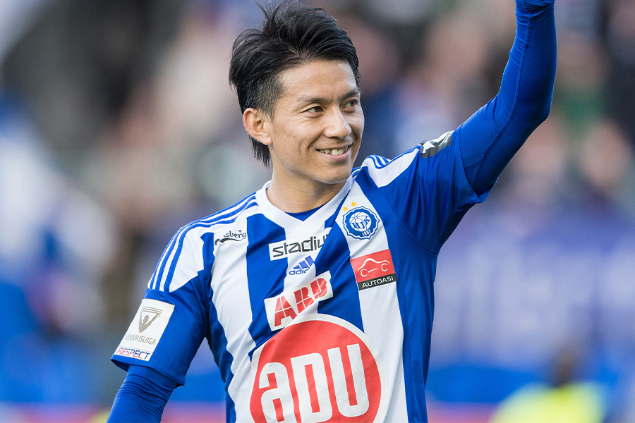 フィンランド1部ヘルシンキでプレーするMF田中亜土夢（写真は2015年）【写真：Getty Images】