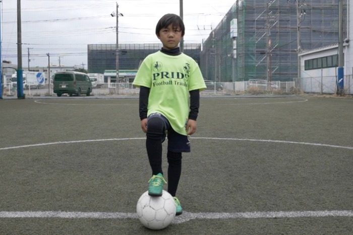 埼玉県在住の小学2年生・井上奏雅くん【写真：パウロ吉田】