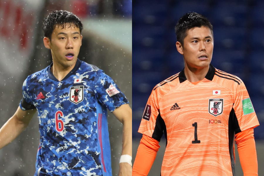 代表としても活躍する遠藤航と川島永嗣【写真:Getty Images】