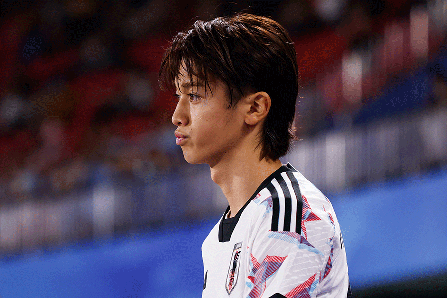 いわきFCでプレーする西川潤【写真:Getty Images】