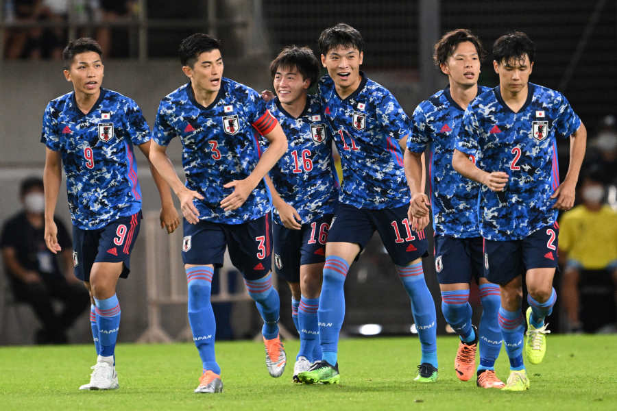 6-0で香港に勝利した日本【写真：徳原隆元】