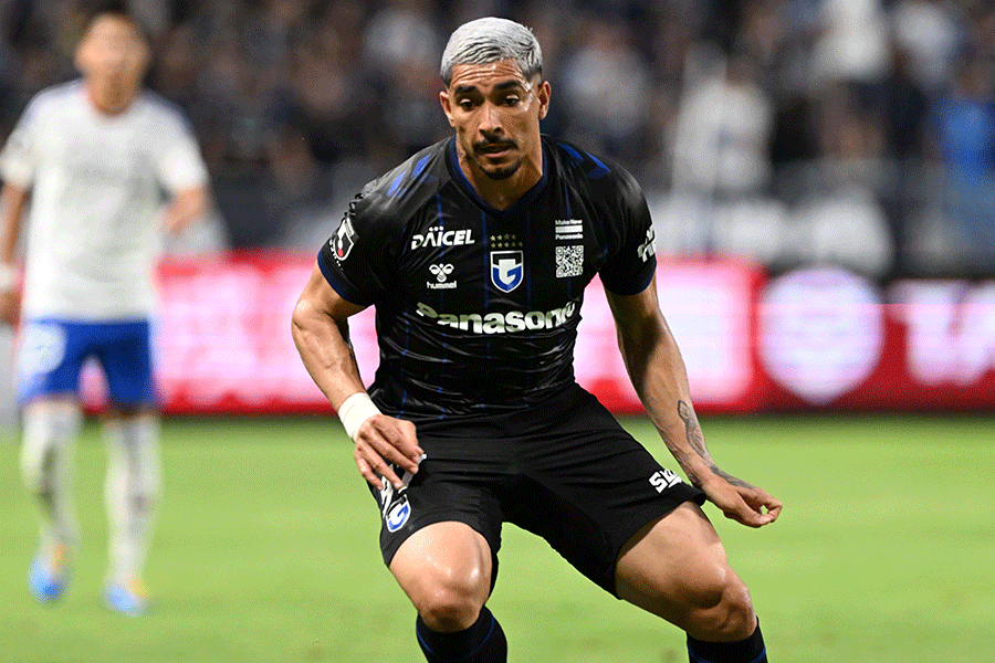 今季G大阪に加入したウェルトン【写真:徳原隆元】