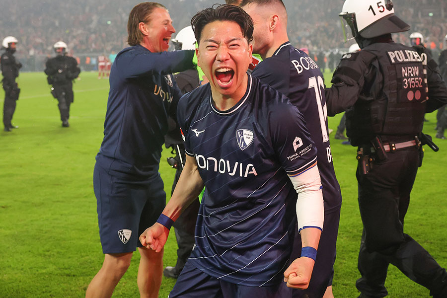 マジョルカに完全移籍した浅野拓磨【写真:Getty Images】