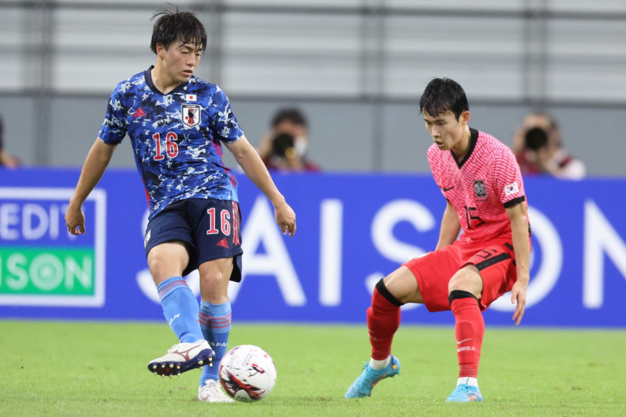 日本代表MF相馬勇紀【写真：高橋 学】