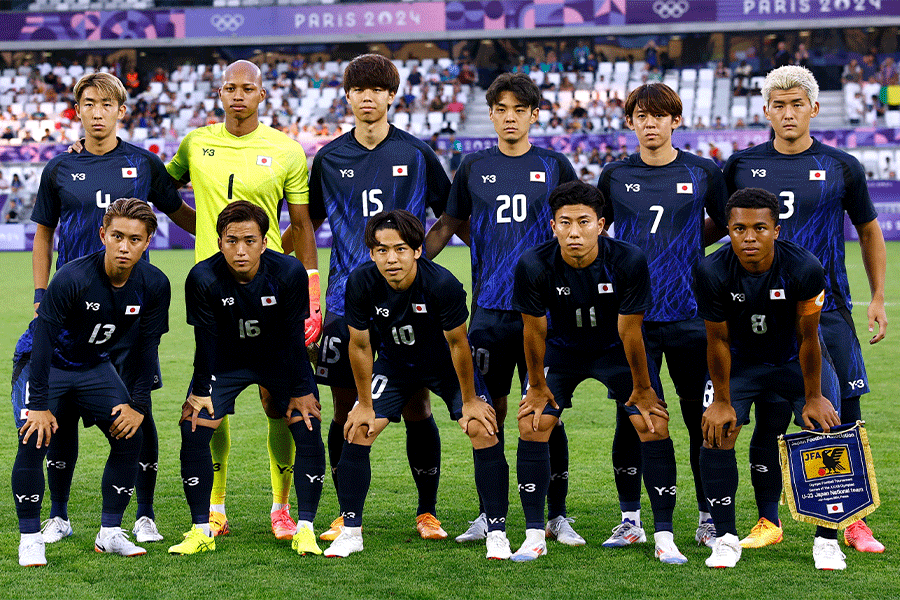 パリ五輪で奮闘したU-23日本代表【写真:ロイター】