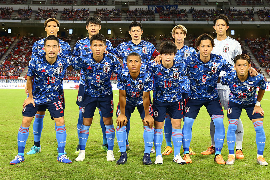 韓国代表に3-0で勝利した日本代表【写真：(C) JFA】