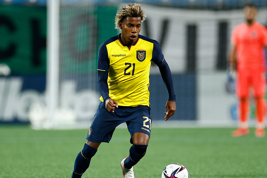 驚異的なロングシュートを決めたMFフリオ・オルティス【写真:Getty Images】