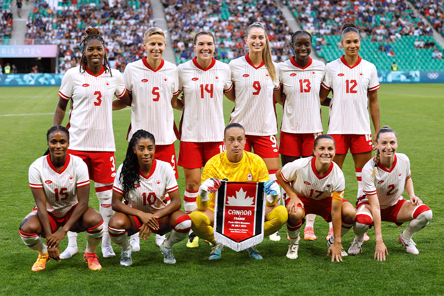 カナダ女子代表の勝ち点剥奪が決定【写真:ロイター】