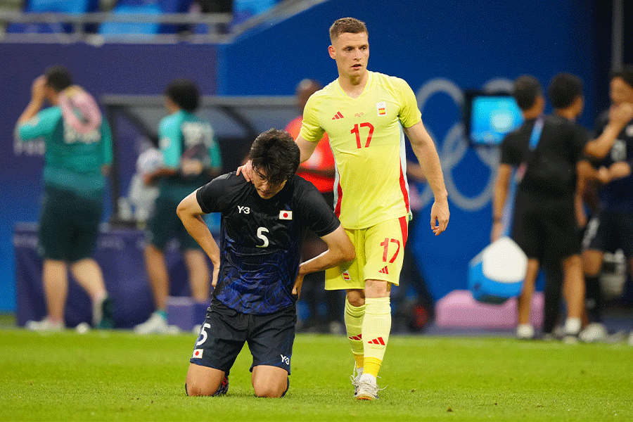 日本は0-3でスペインに敗れた【写真:早草紀子】
