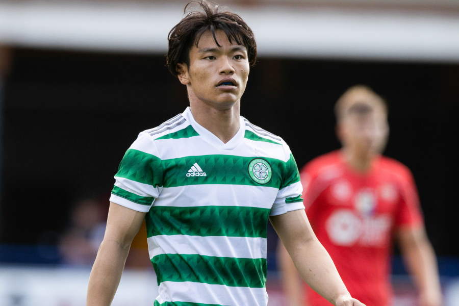 セルティックの日本代表MF旗手怜央【写真：Getty Images】