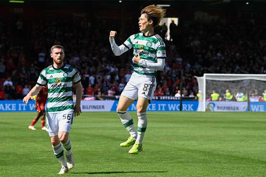 セルティックがアバディーンに3-1で勝利【写真：Getty Images】