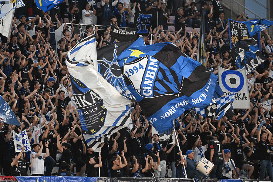 G大阪のトレーニングマッチシャツに脚光【写真:徳原隆元】