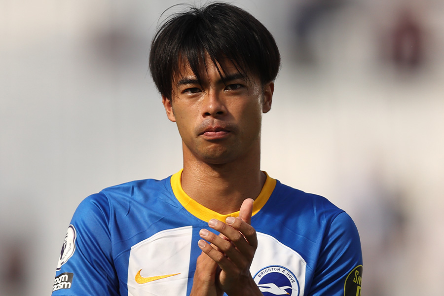 ブライトンでプレーするMF三笘薫【写真：Getty Images】