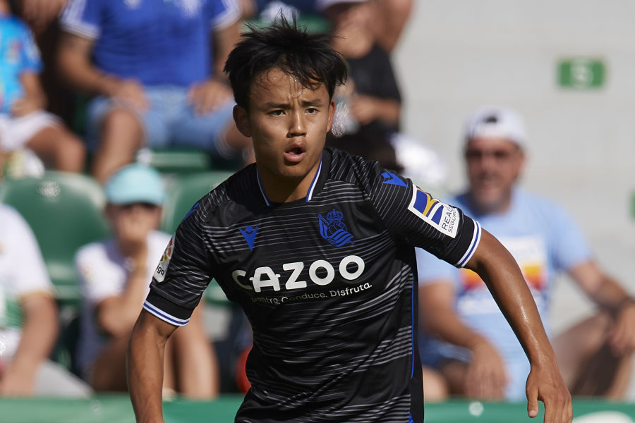 ソシエダ久保建英【写真：Getty Images】