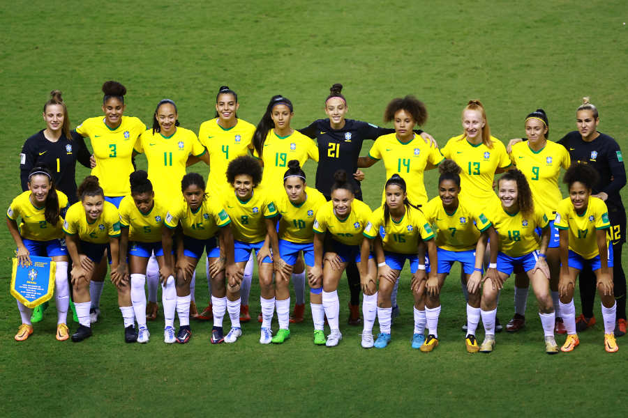 U-20女子ブラジル代表【写真：Getty Images】