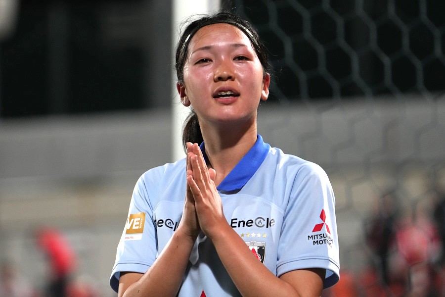 U-20日本女子代表の岡村來佳【写真:Getty Images】