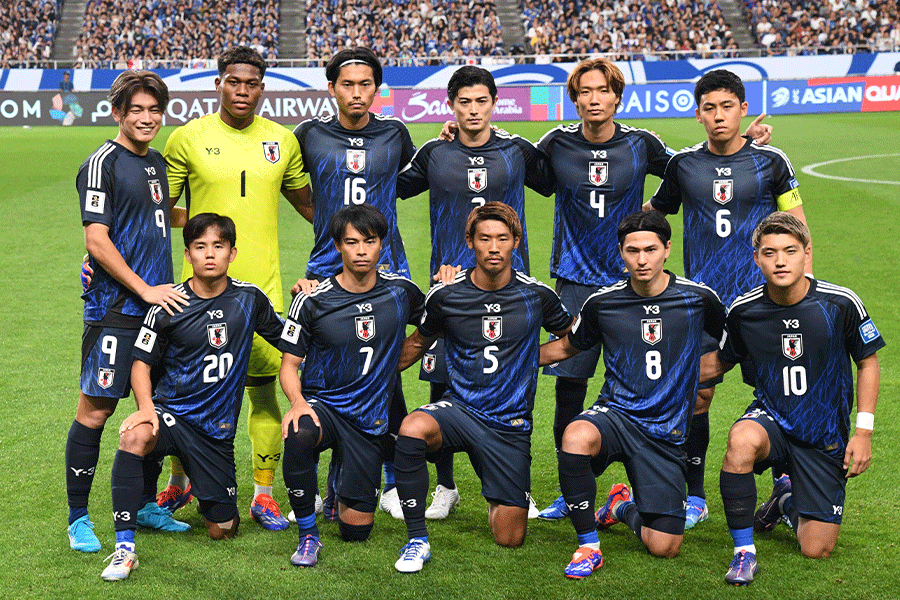 中国戦の日本代表スタメンを採点【写真:徳原隆元】