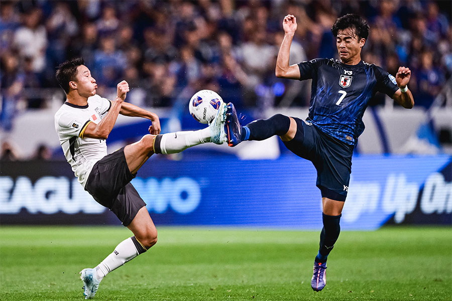 森保ジャパンに大敗を喫した中国代表【写真:Getty Images】