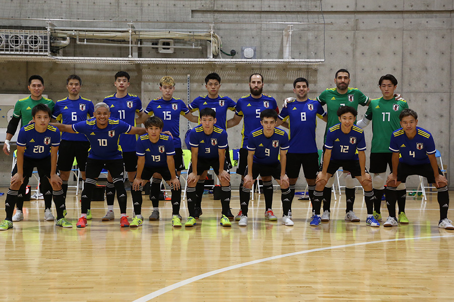 AFCフットサルアジアカップを控えるフットサル日本代表【写真：河合 拓 / Futsal X】