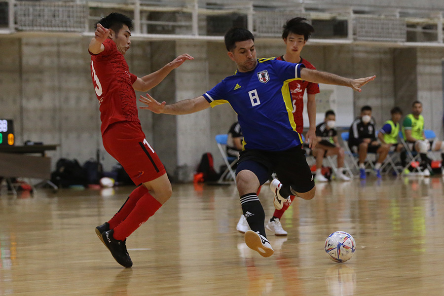 Fリーグ通算316試合で316得点のヴィニシウス【写真：河合 拓 / Futsal X】