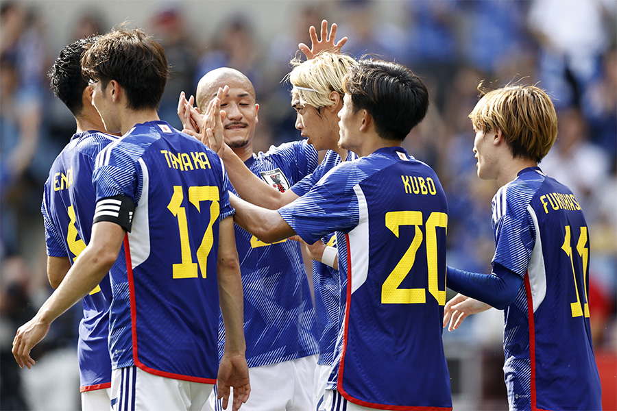 日本代表がトルコ戦で4ゴールを奪い勝利【写真：Getty Images】